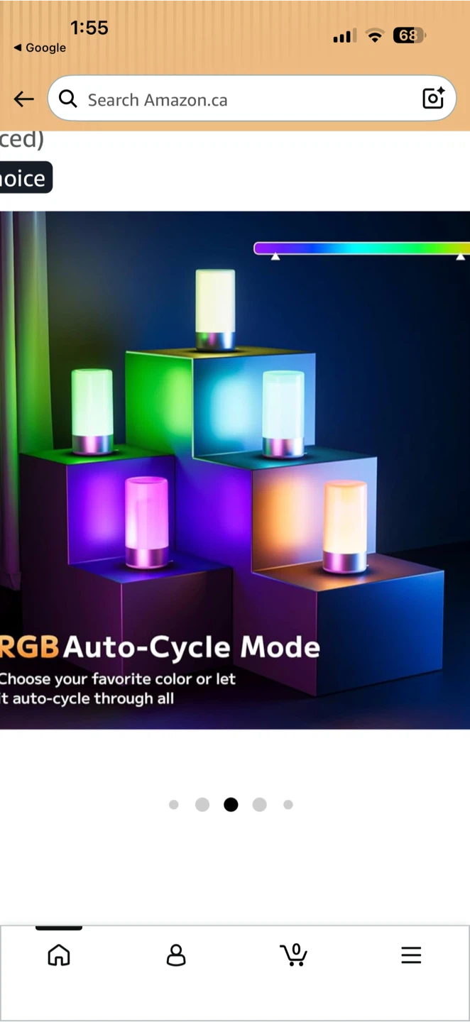 LED Touch Control Table Lamp - photo 3