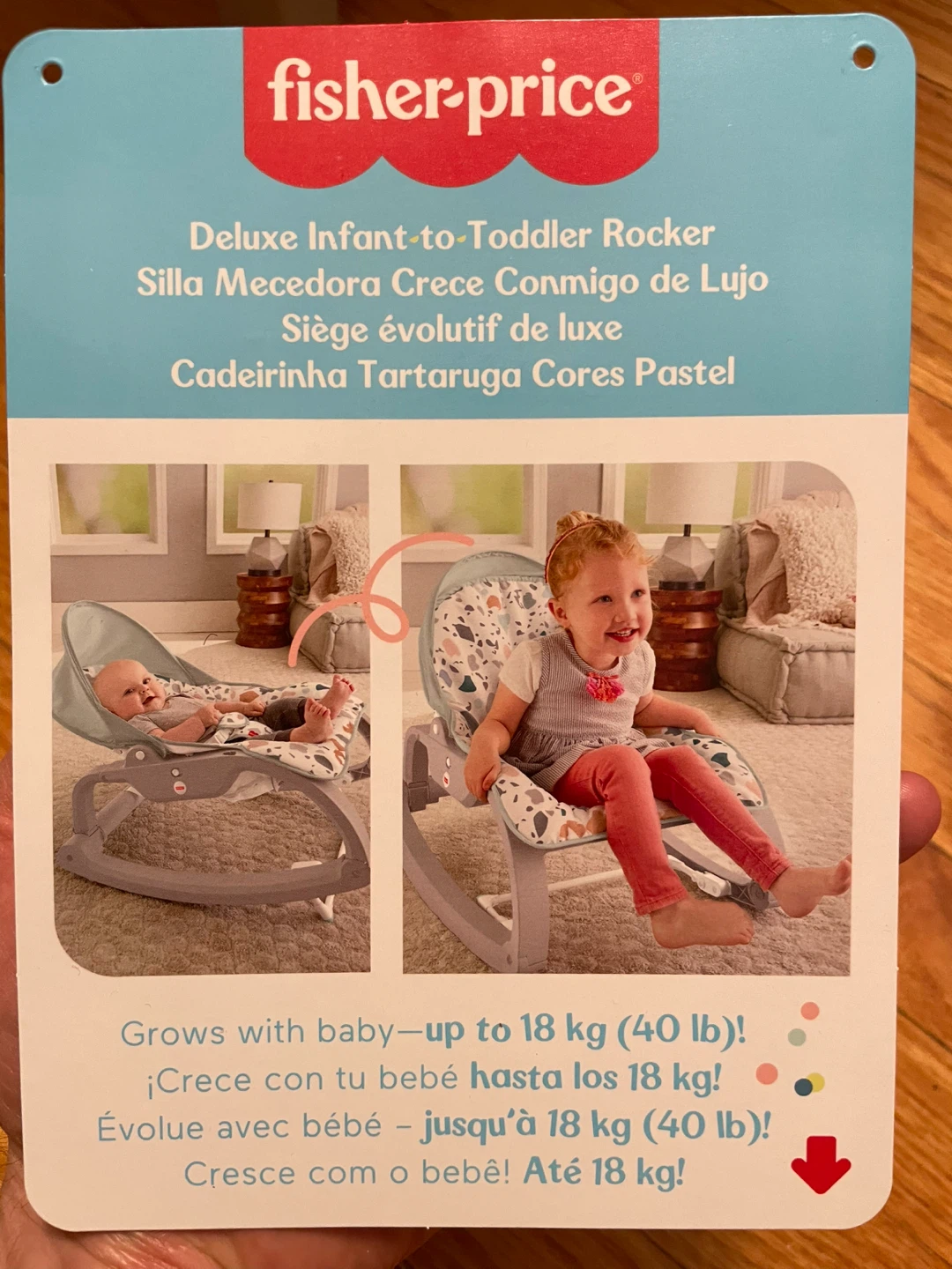 Fisher-Price Deluxe Infant-to-Toddler Rocker - photo 3