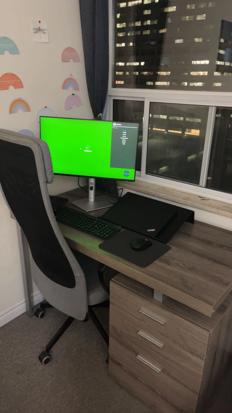 Modern Executive Office Desk with 3 Drawers - photo 2