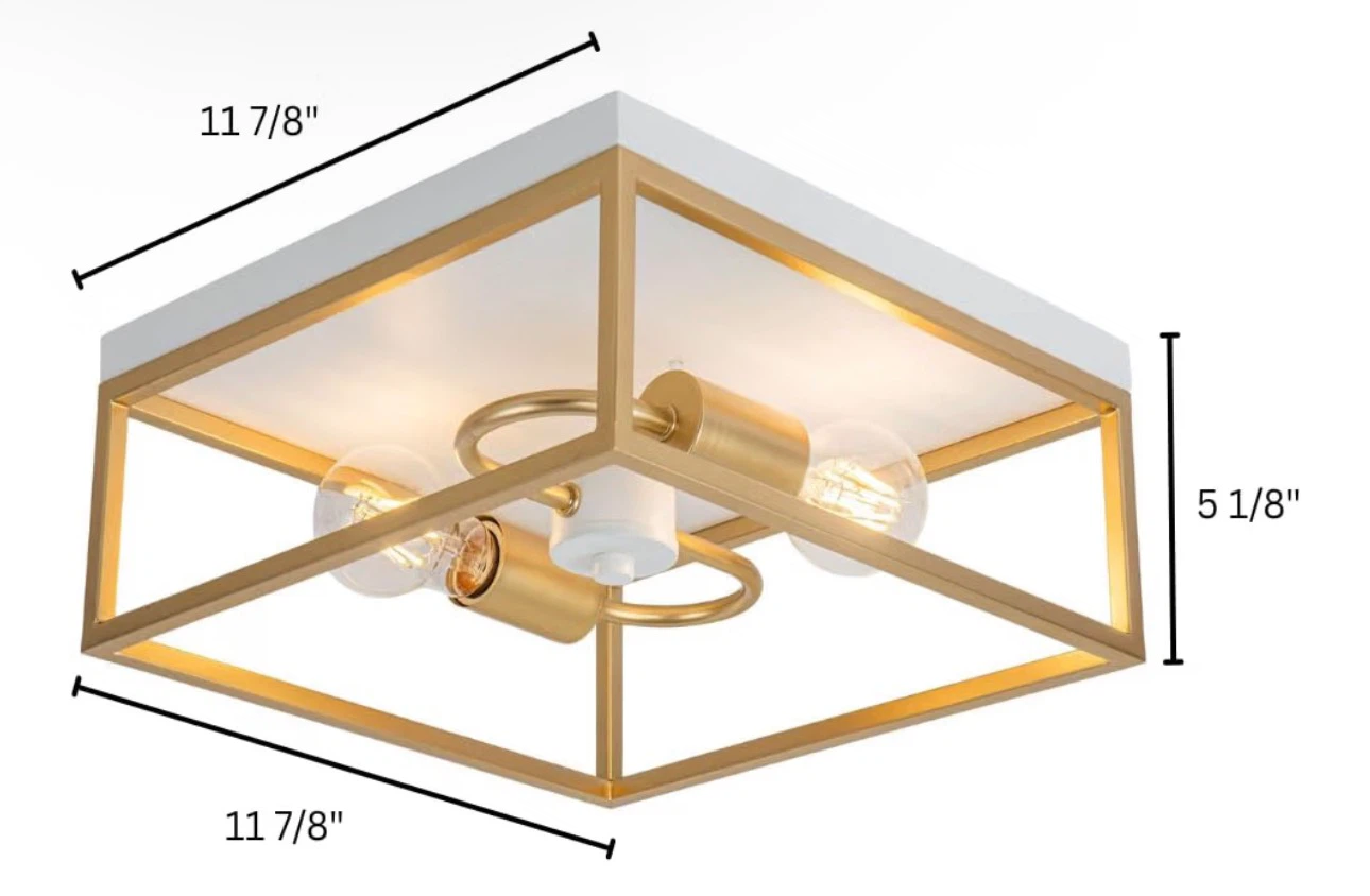 New Light & Modern Flush Mount Ceiling Light Fixture - photo 3