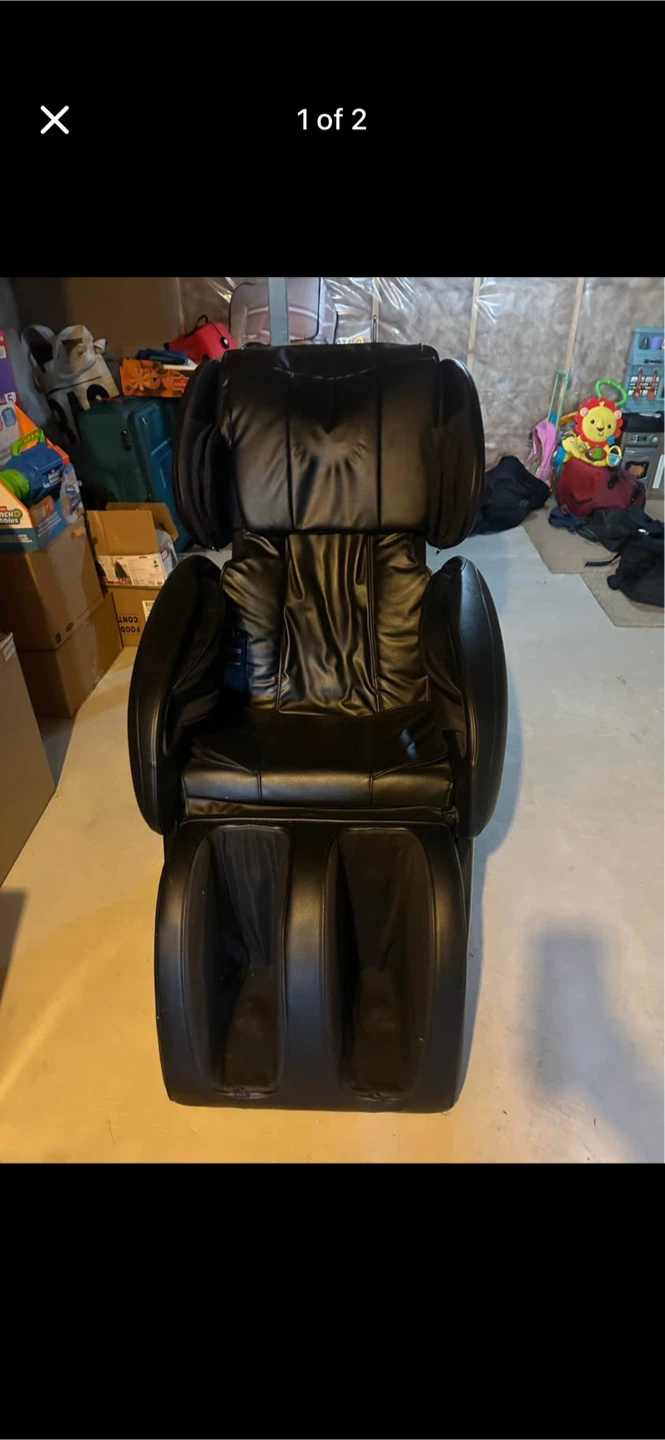 Black Massage Chair - photo 2