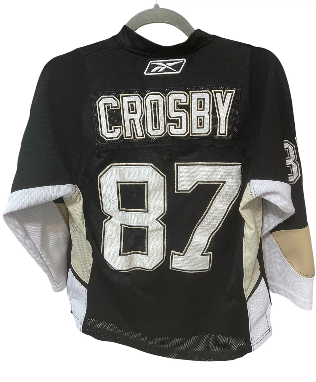 Sidney Crosby #87 Pittsburgh Penguins Reebok Youth Jersey - photo 3