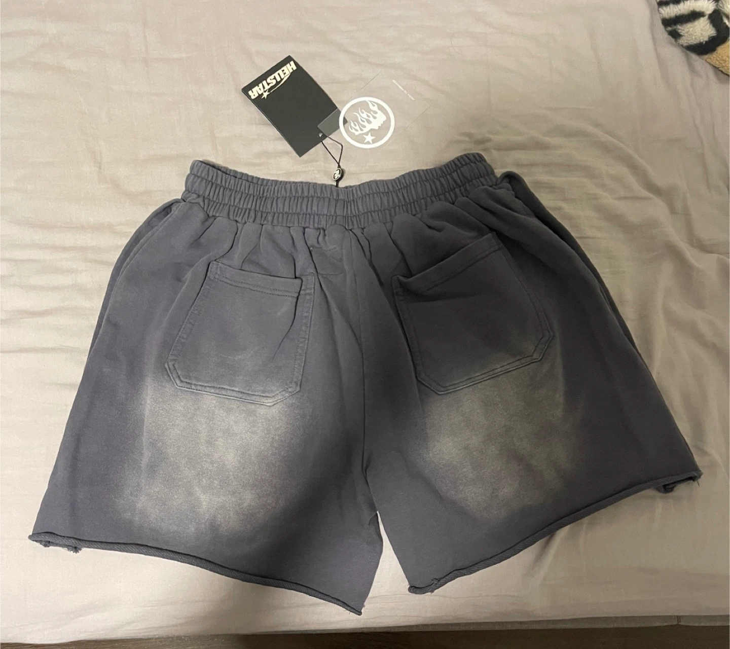 Hellstar Grey Athletic Shorts - photo 2