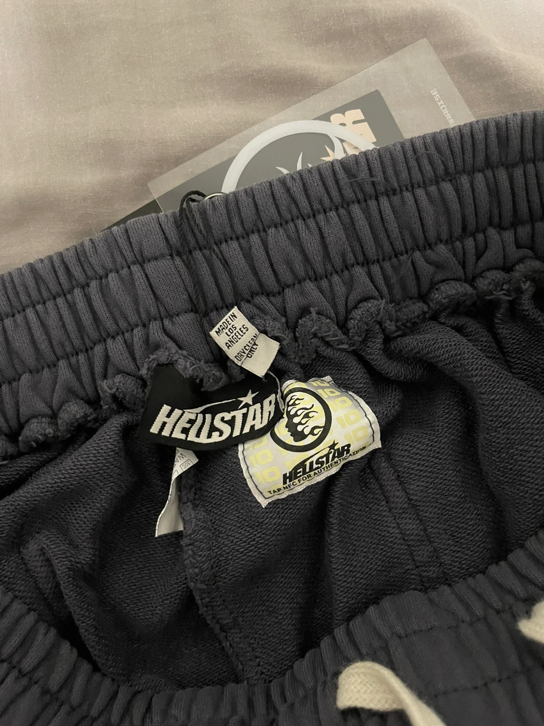Hellstar Grey Athletic Shorts - photo 4