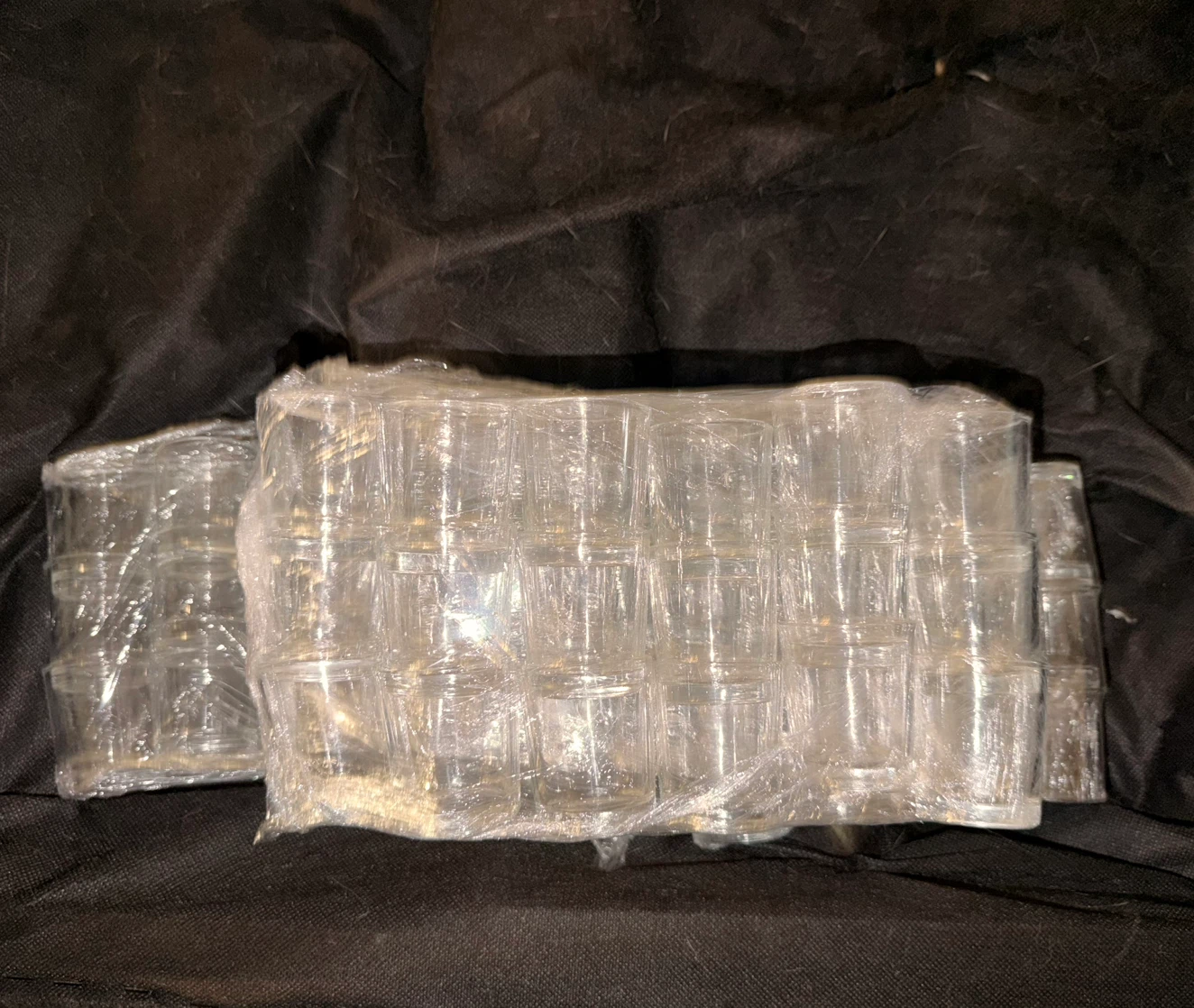66ct Small Glass Candle Holders / Votive Glasses - photo 2