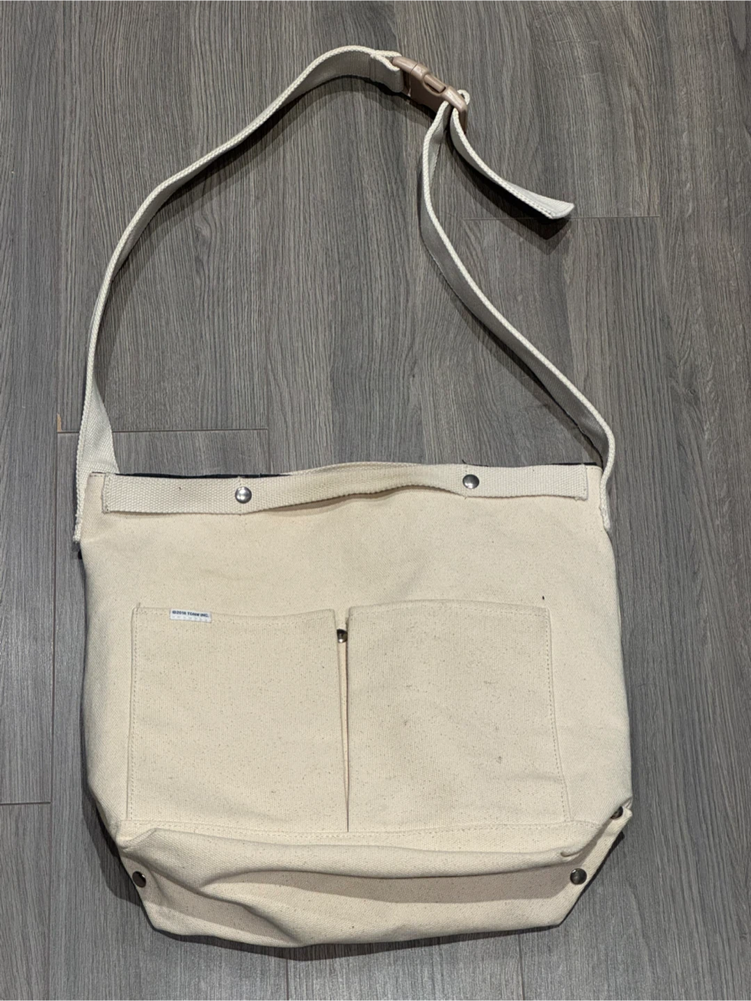 Moving sales- must go Off-White Heavy Canvas Crossbody Tote Bag