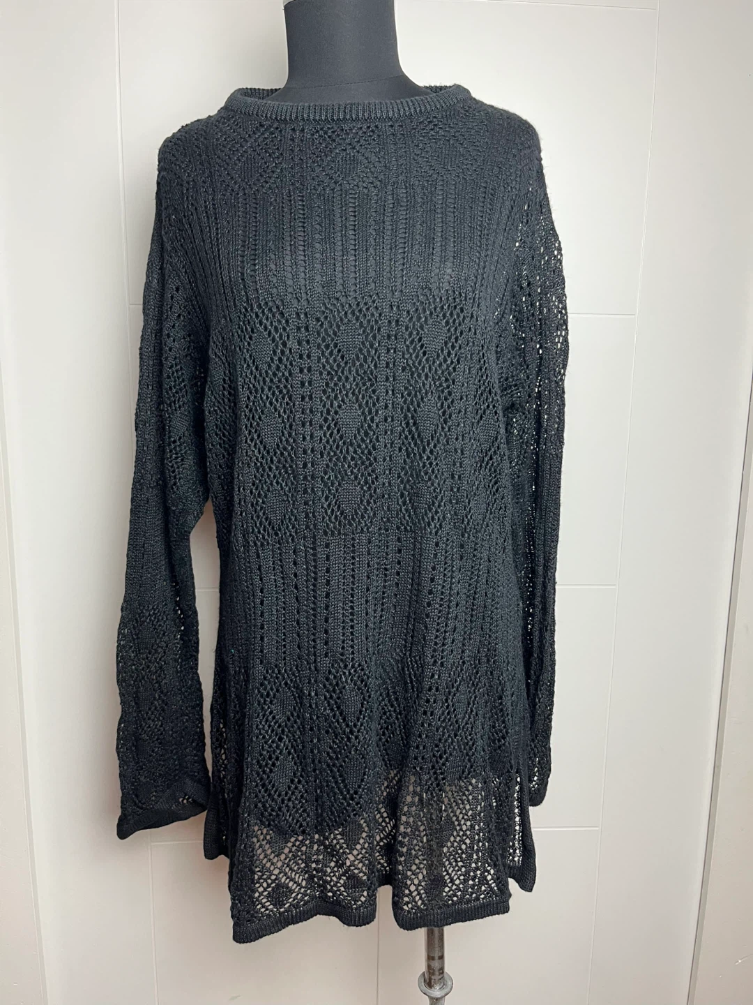 TOP-DO CHILD WOMAN Black Knit Sweater