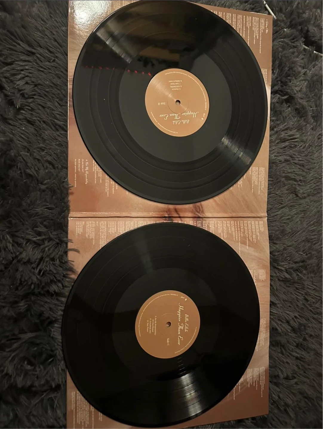 Billie Eilish Happier Than Ever Vinyl Record - photo 2
