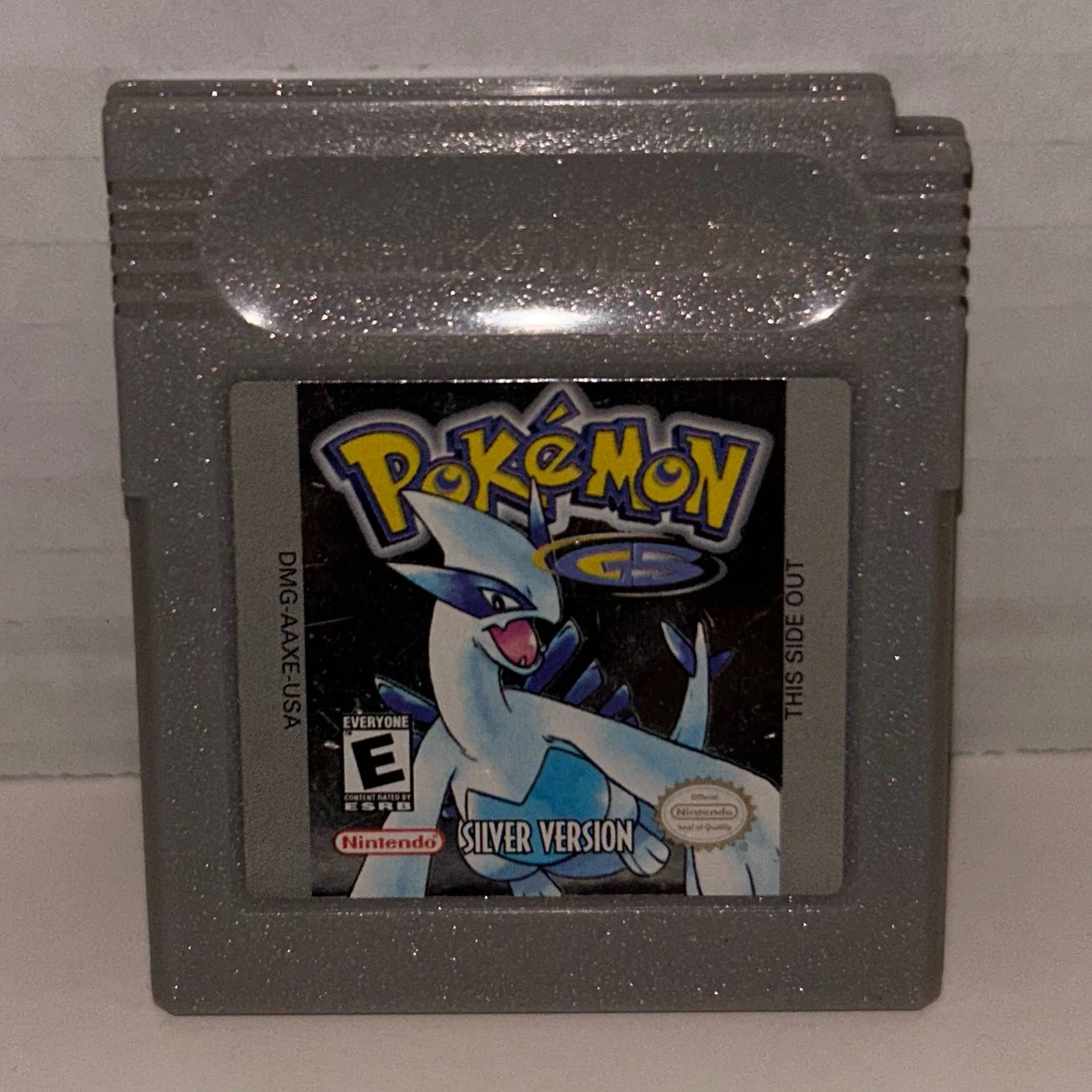 Pokemon Silver Version Game Boy Cartridge