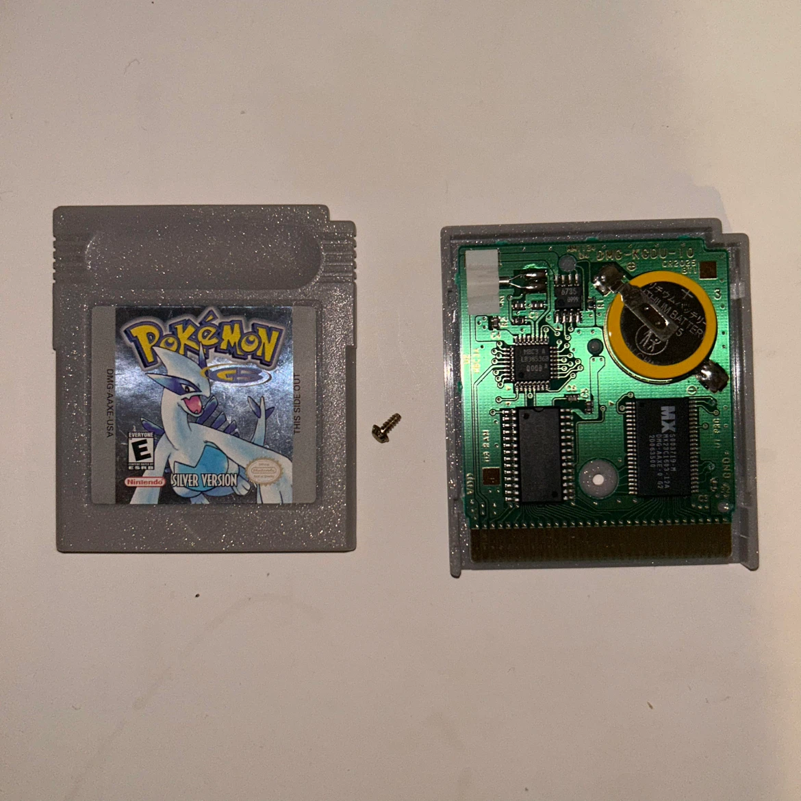 Pokemon Silver Version Game Boy Cartridge - photo 4