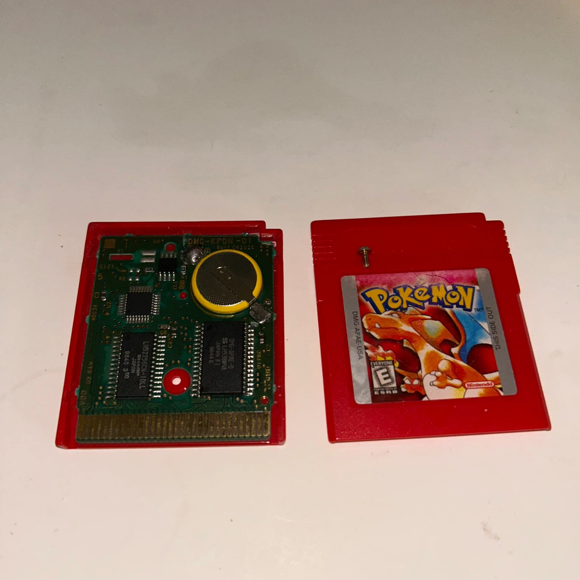 Nintendo Pokémon Red Game Boy Cartridge - photo 3
