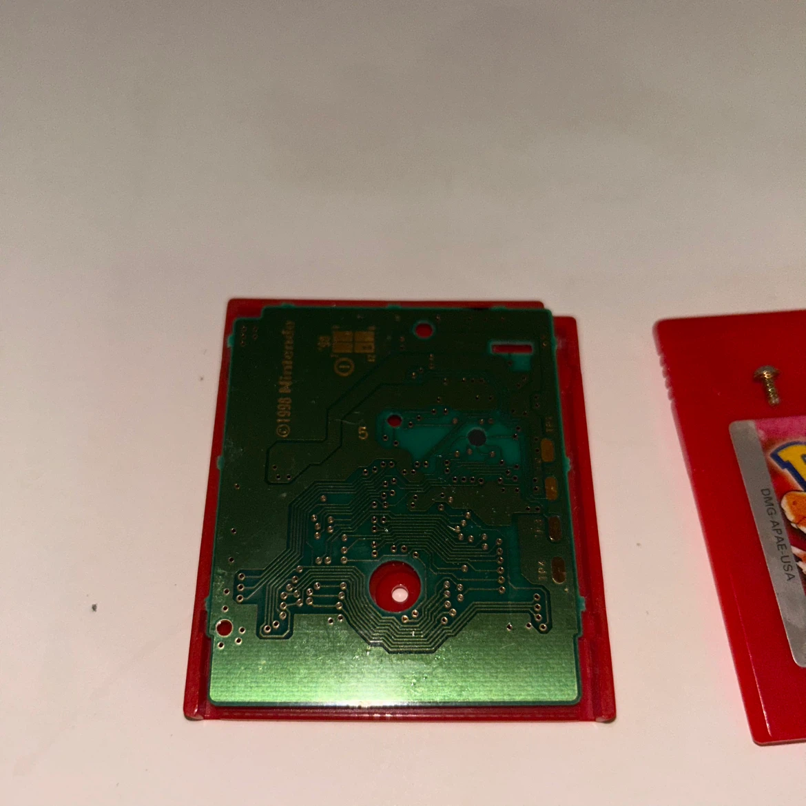 Nintendo Pokémon Red Game Boy Cartridge - photo 4