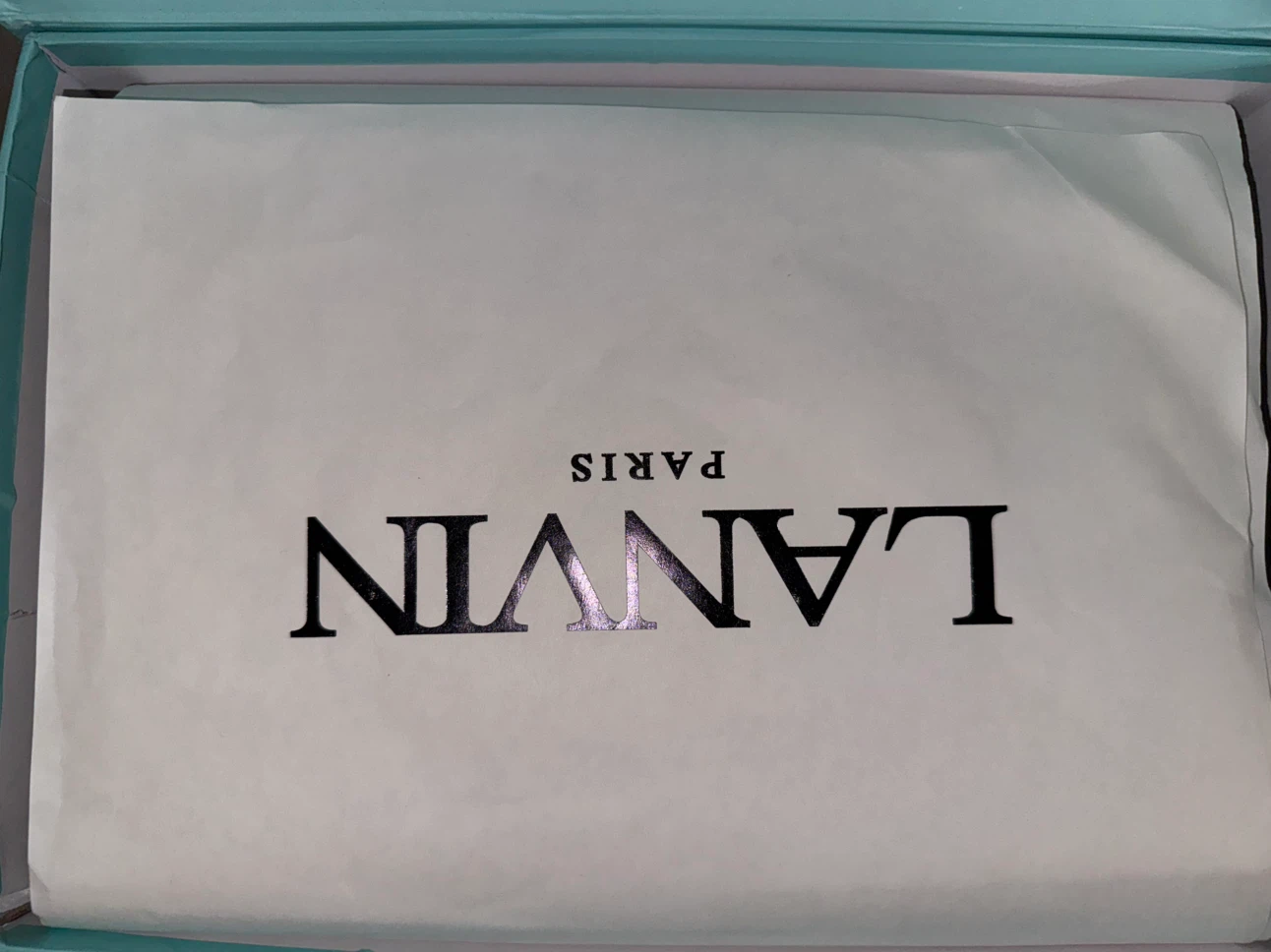Lanvin Paris Sneaker Box and Dust Bag - photo 3
