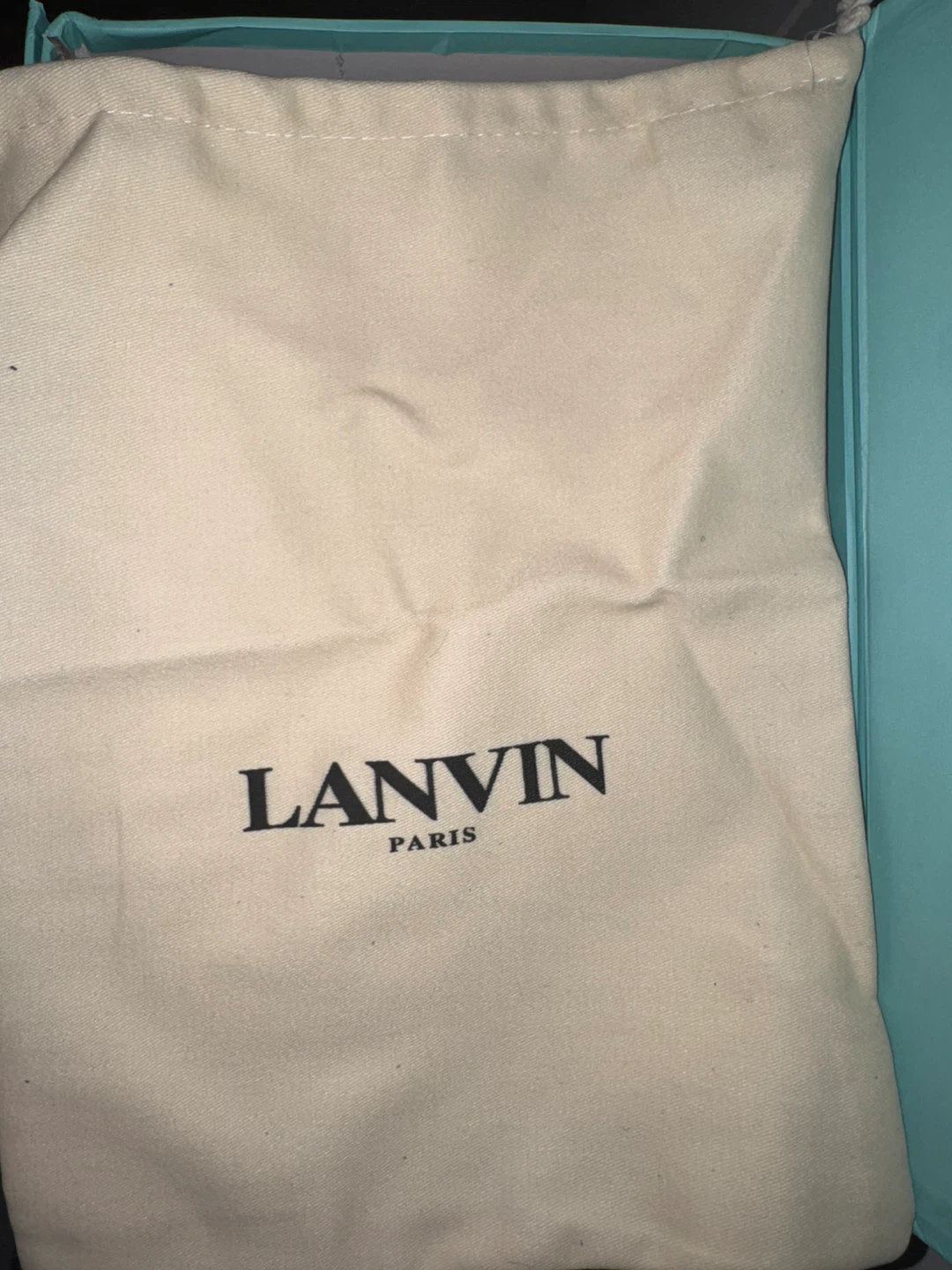 Lanvin Paris Sneaker Box and Dust Bag - photo 4