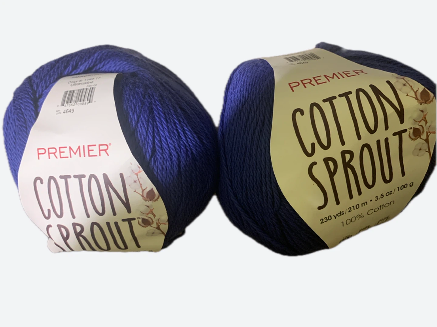 Premier Cotton Sprout Yarn - Ultramarine