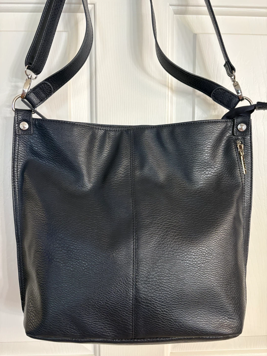 Roots Deep Blue Vegan Leather Hobo Bag - photo 2