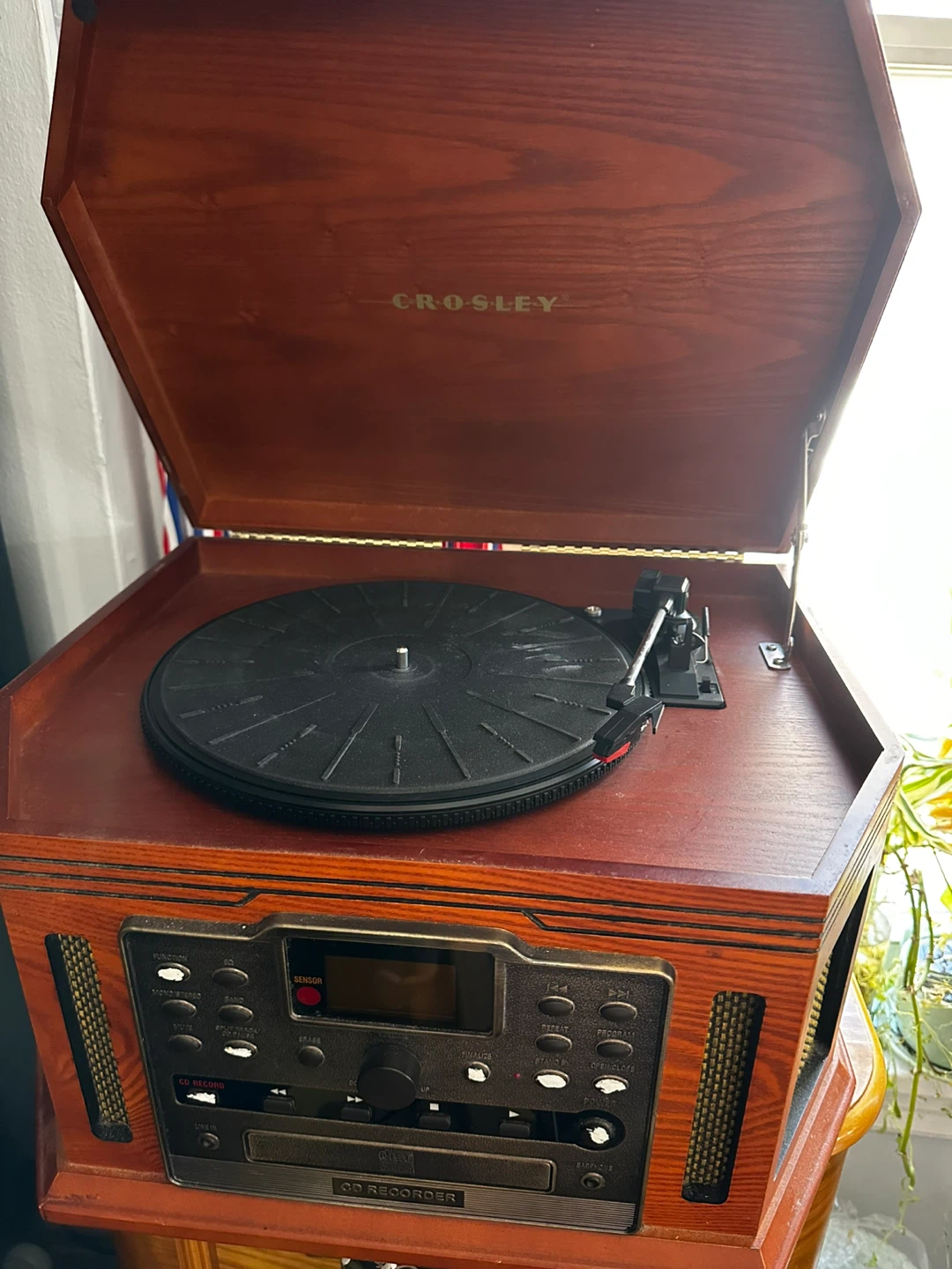 Crosley Record Player with CD Recorder