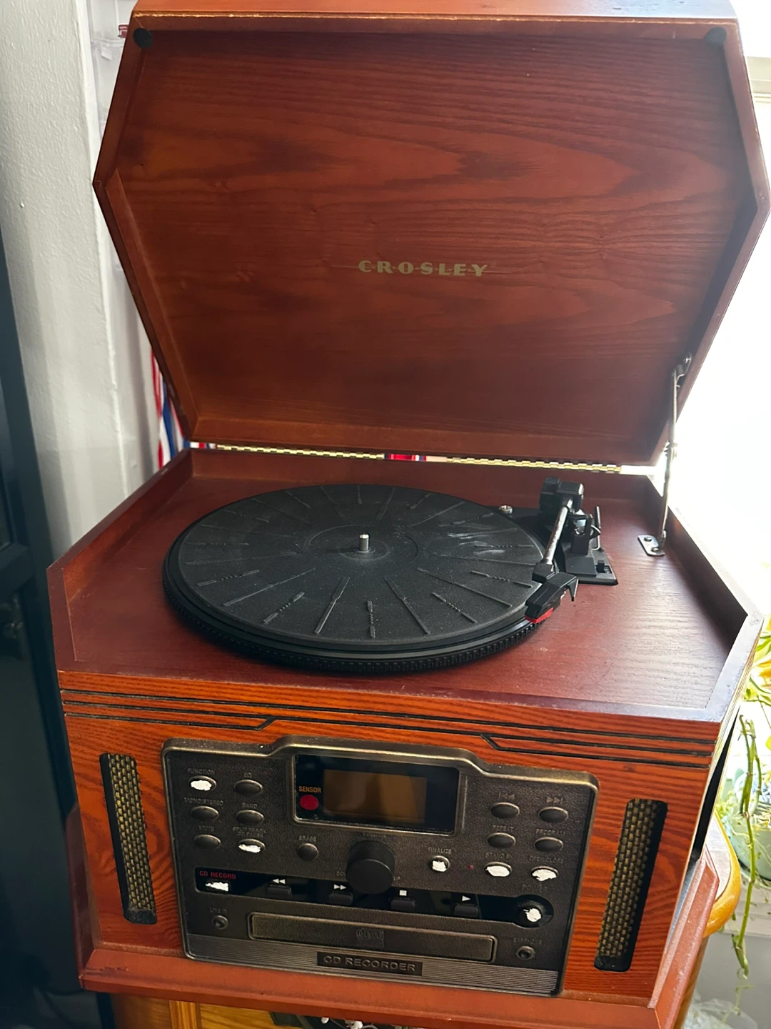 Crosley Record Player with CD Recorder - photo 2