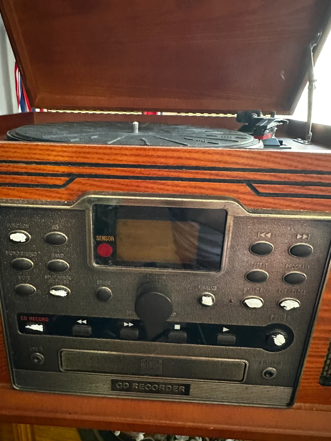 Crosley Record Player with CD Recorder - photo 3