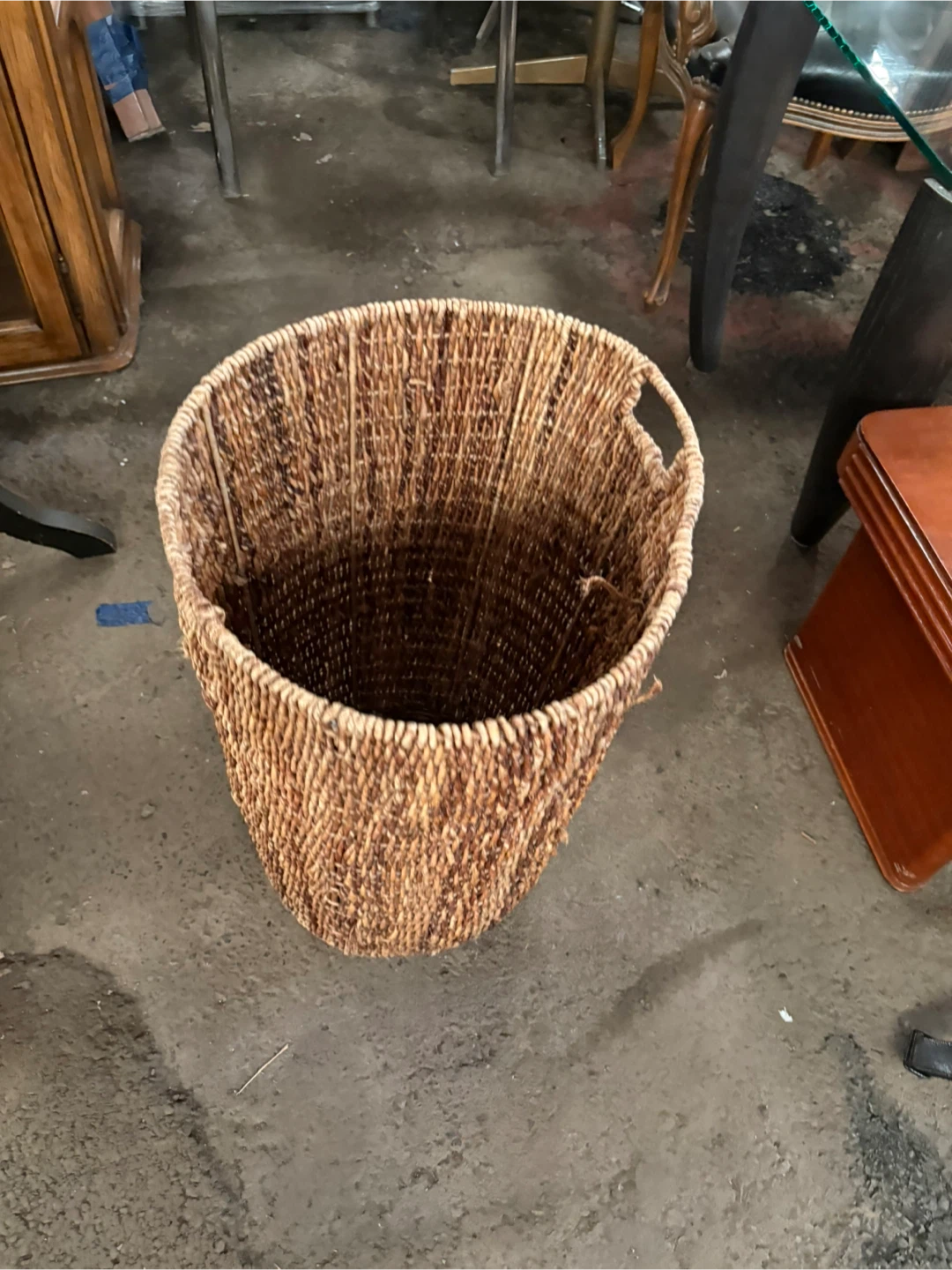Woven Basket with Handles - photo 3