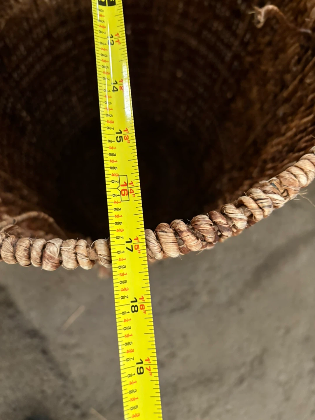 Woven Basket with Handles - photo 4