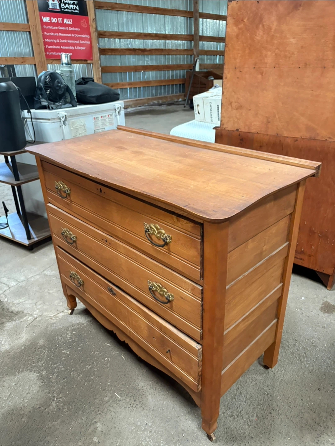 Antique 4-Drawer Chest - photo 5