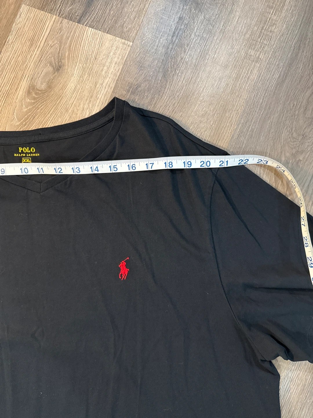 Polo Ralph Lauren Black V-Neck T-Shirt XXL - photo 4