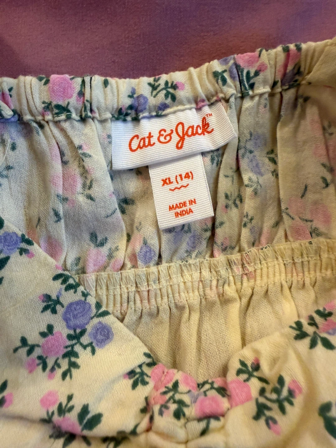 Cat & Jack Floral Tiered Maxi Dress XL (14) - photo 3