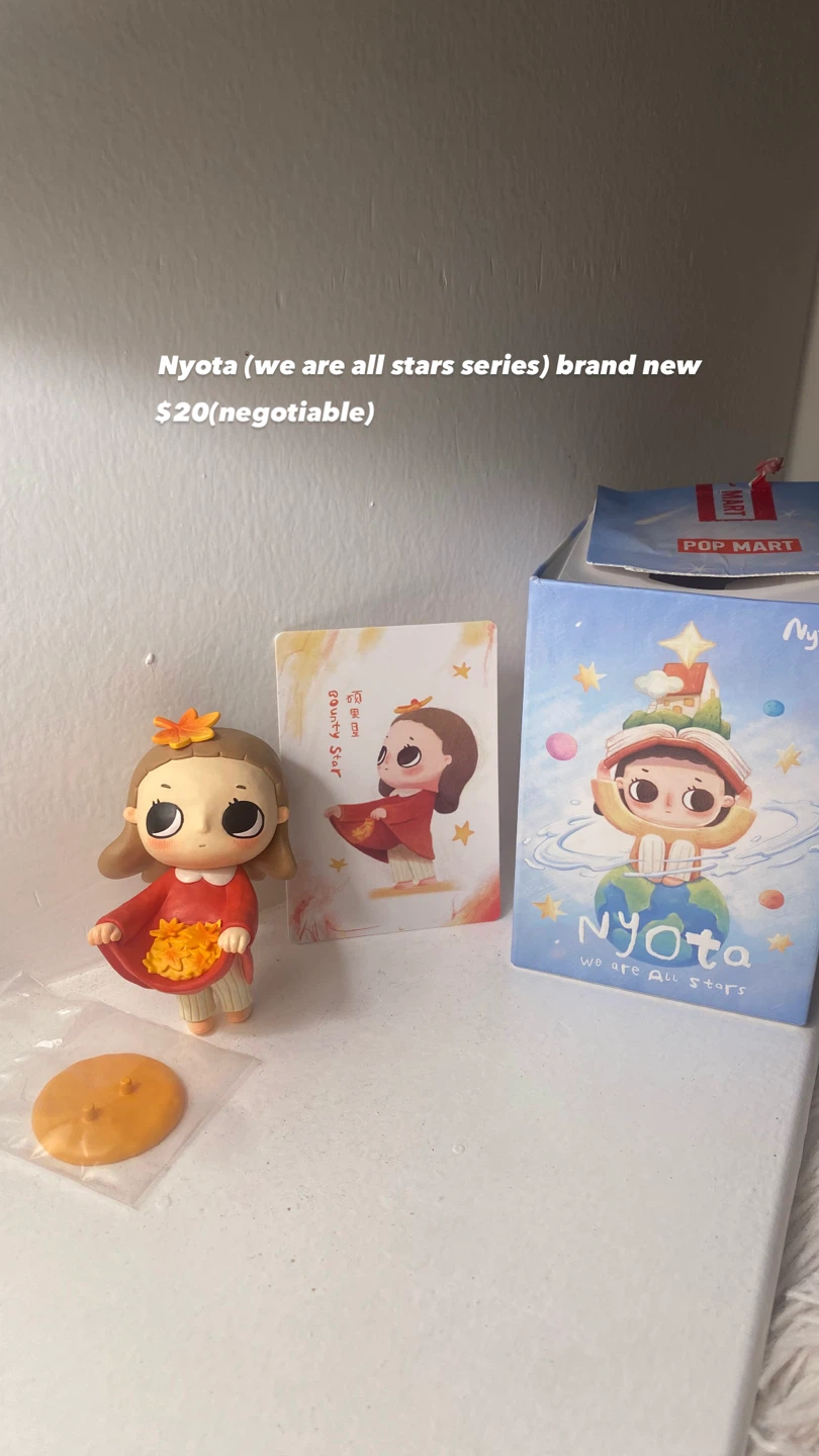 Nyota popmart Blind Box