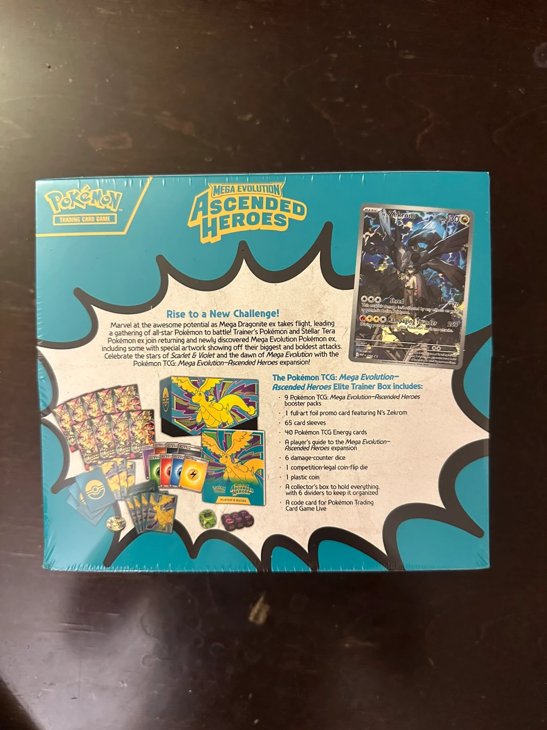 Sealed Pokemon Ascended Heroes ETB Elite Trainer Box - photo 3