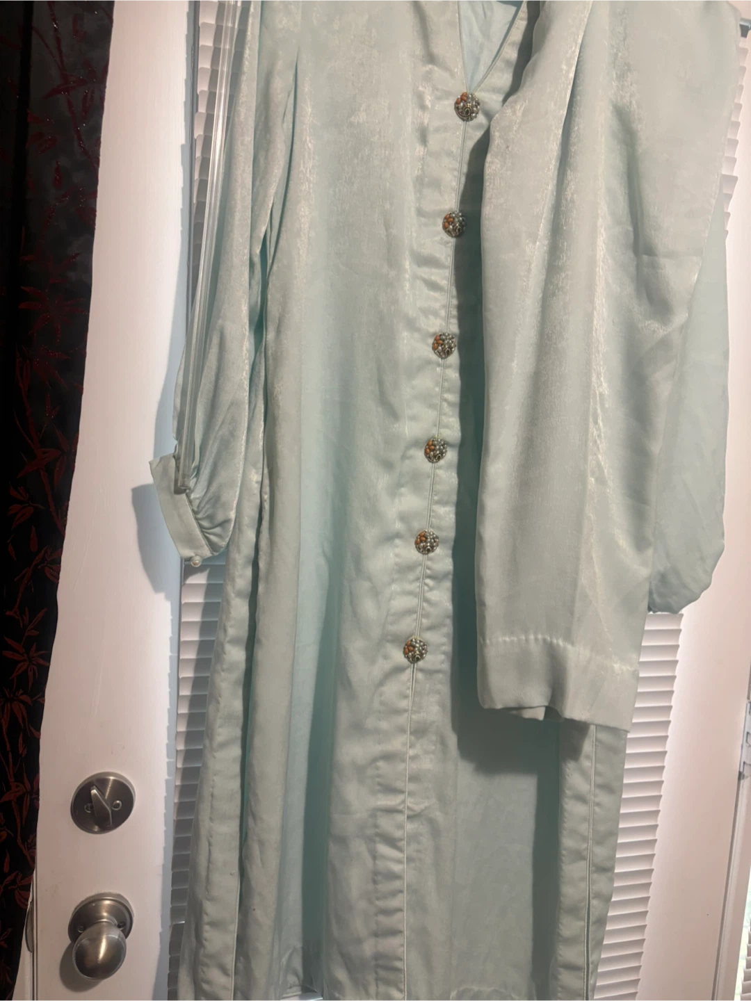 Light Blue long shirt with pants