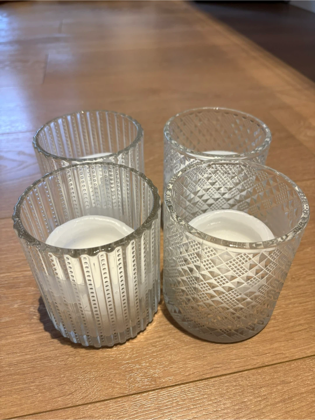 Set of 4 Glass Candle Holders - photo 2