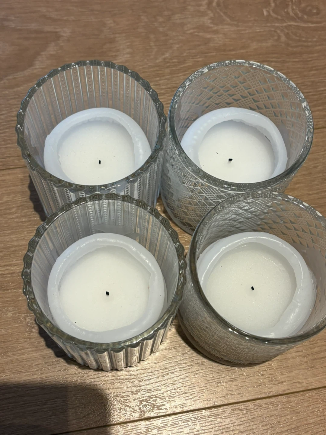 Set of 4 Glass Candle Holders - photo 3