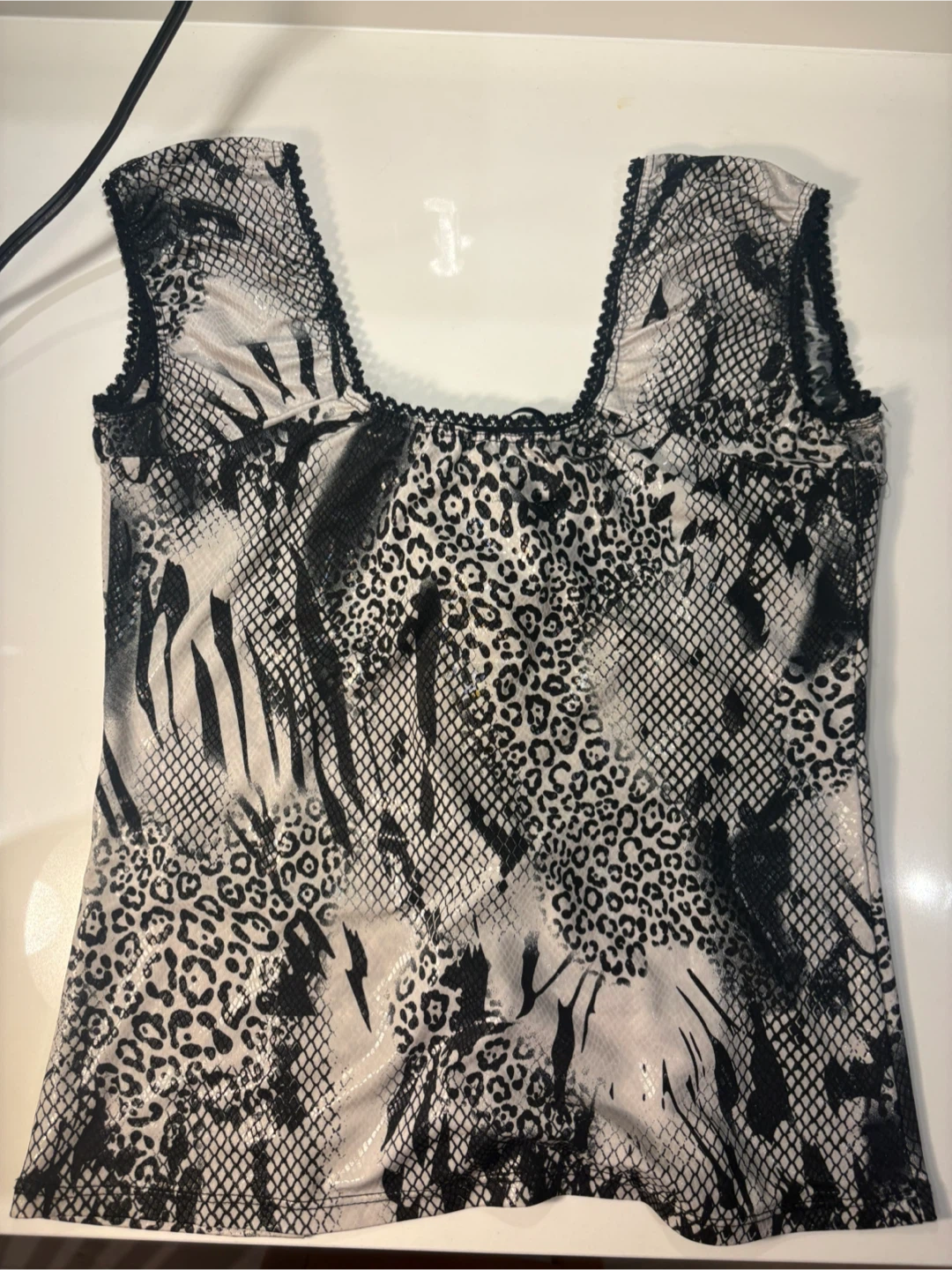 Chemele Animal Print Corset Top - photo 2