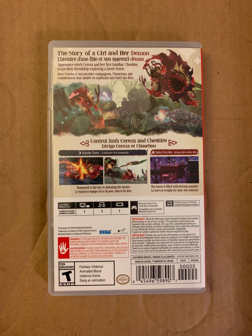 Nintendo Switch Bayonetta Origins: Cereza and the Lost Demon - photo 2