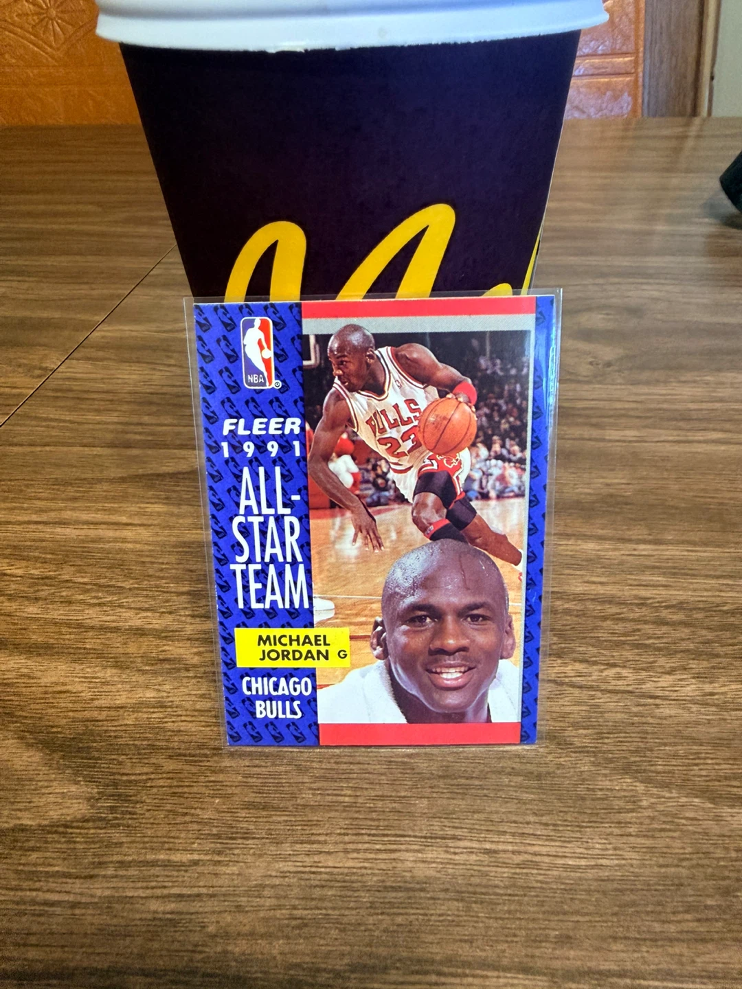 1991 Fleer Michael Jordan All-Star Team NBA CARDS - photo 2