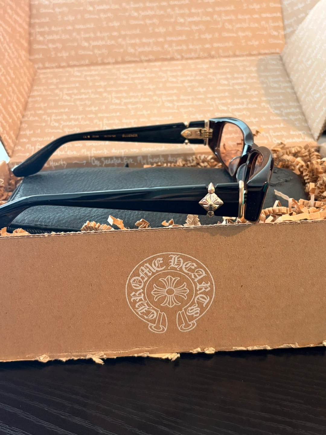 Chrome Hearts Sunglasses with Case and Cloth - photo 4