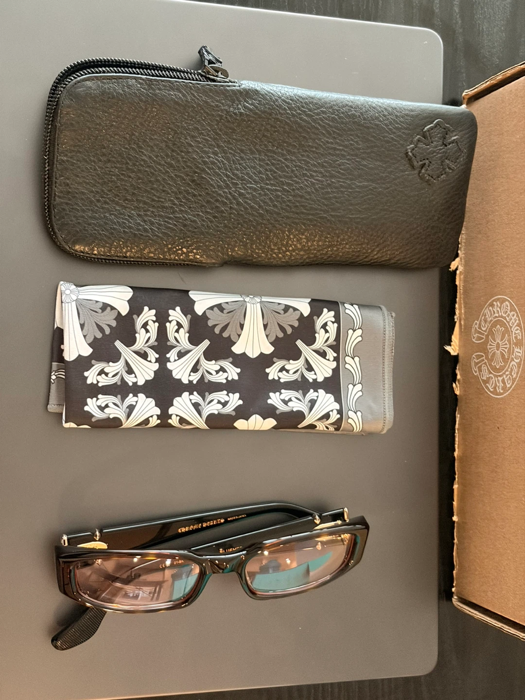 Chrome Hearts Sunglasses with Case and Cloth - photo 5