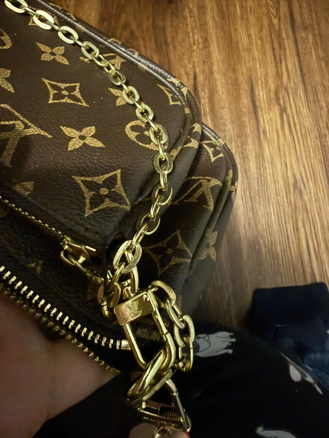 Louis Vuitton Monogram Crossbody Bag with Pouch - photo 4