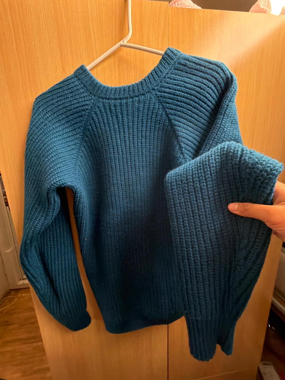Teal Knit Sweater - photo 3