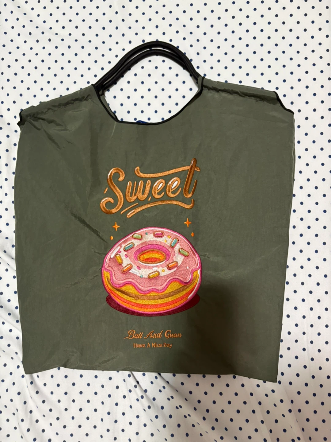 BNWT Sweet Donut Tote Bag