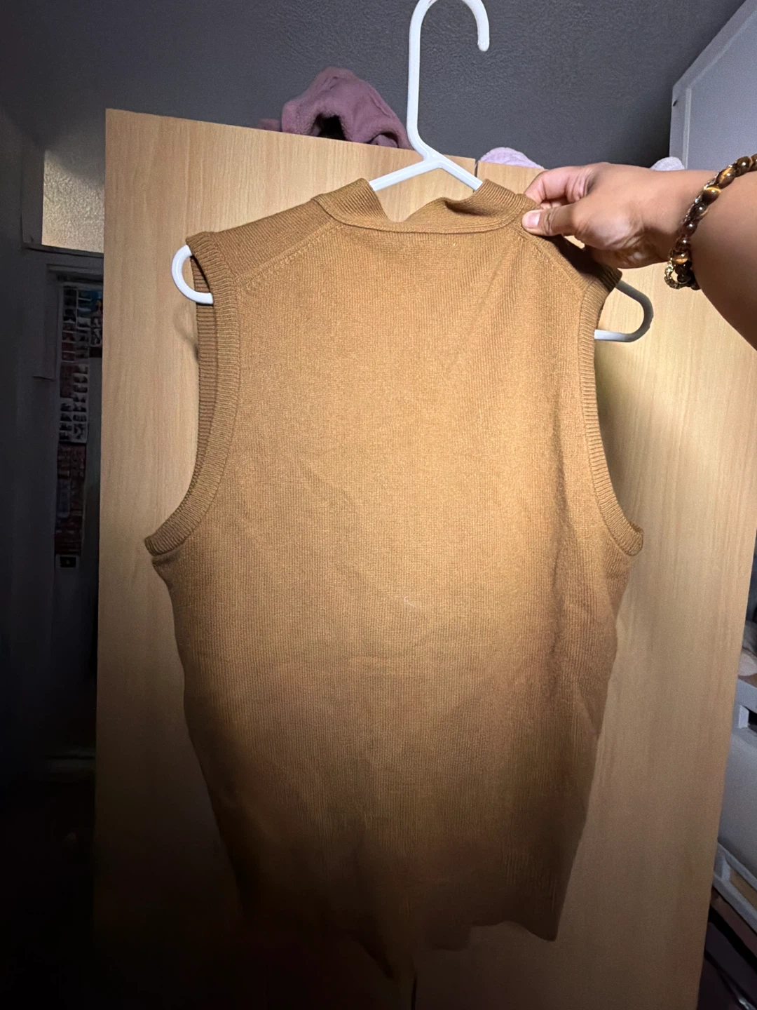 JAEGER London New York 100% Cashmere Vest Brown - photo 3