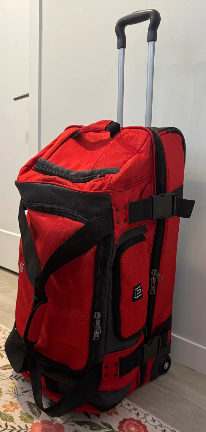2 Rolling Duffel Bag Set