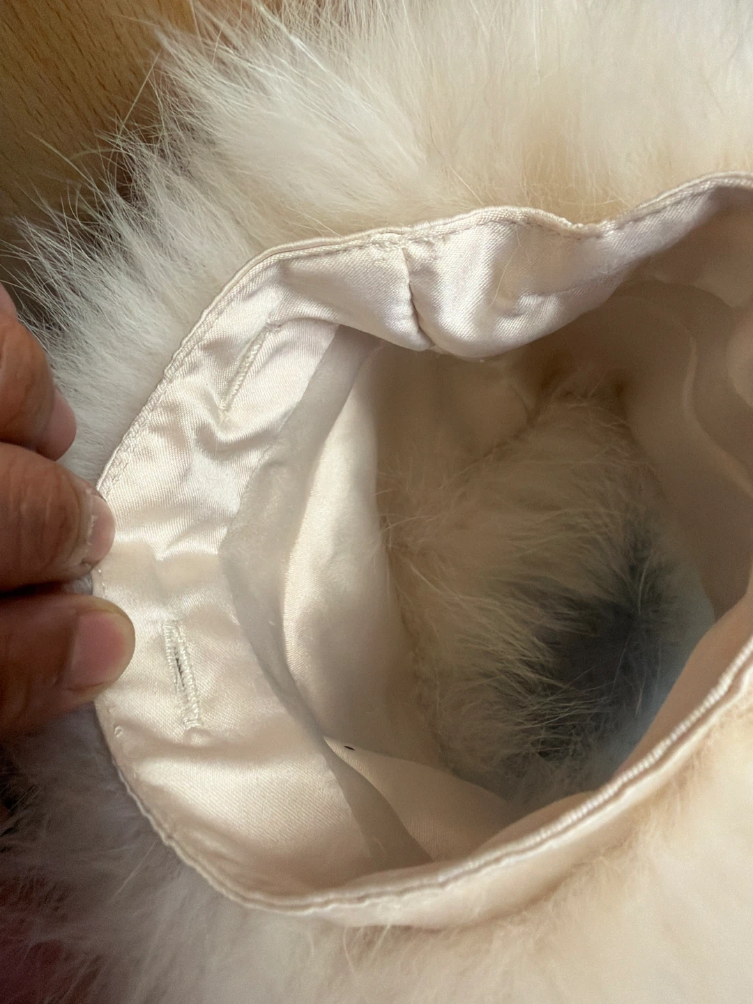 Cream Faux Fur Cuffs (Pair) - photo 3