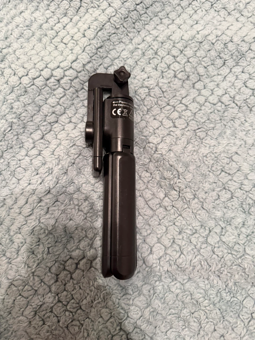 Black Selfie Stick with Tripod Stand & remote - photo 2