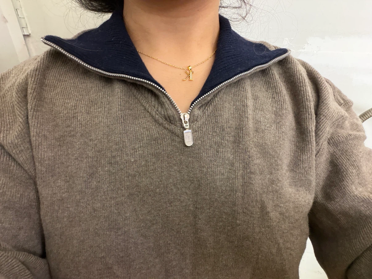 Lanvin 1/4 Zip Sweater - Medium - photo 2
