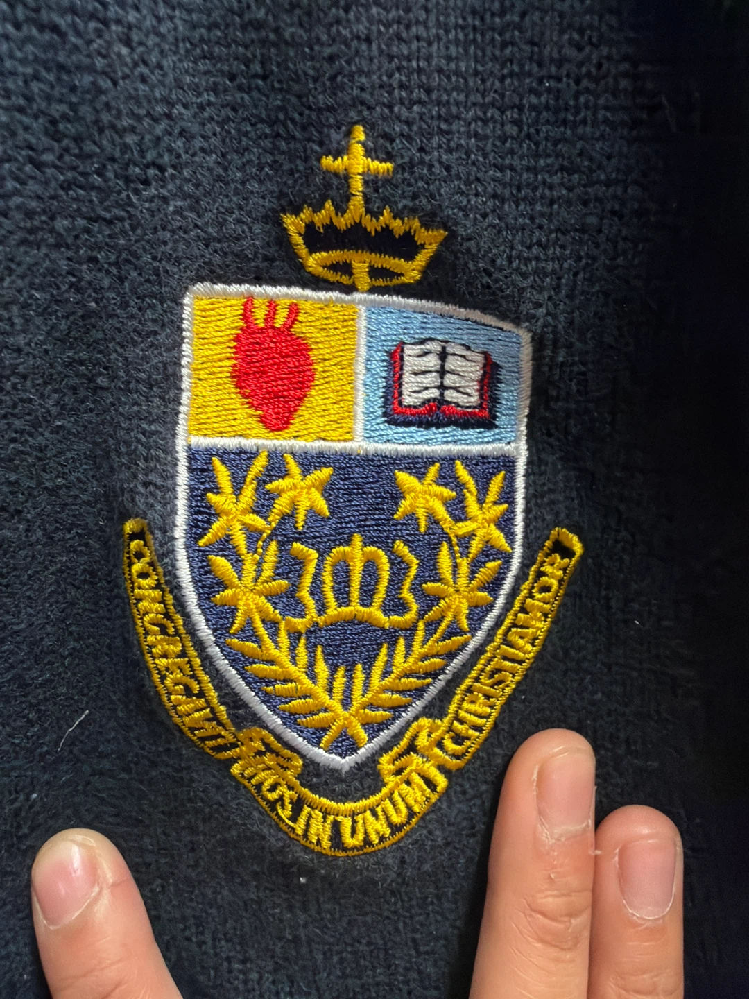 2 ST JOSEPH’S COLLEGE SCHOOL McCarthy Navy Cardigans size S&M - photo 2