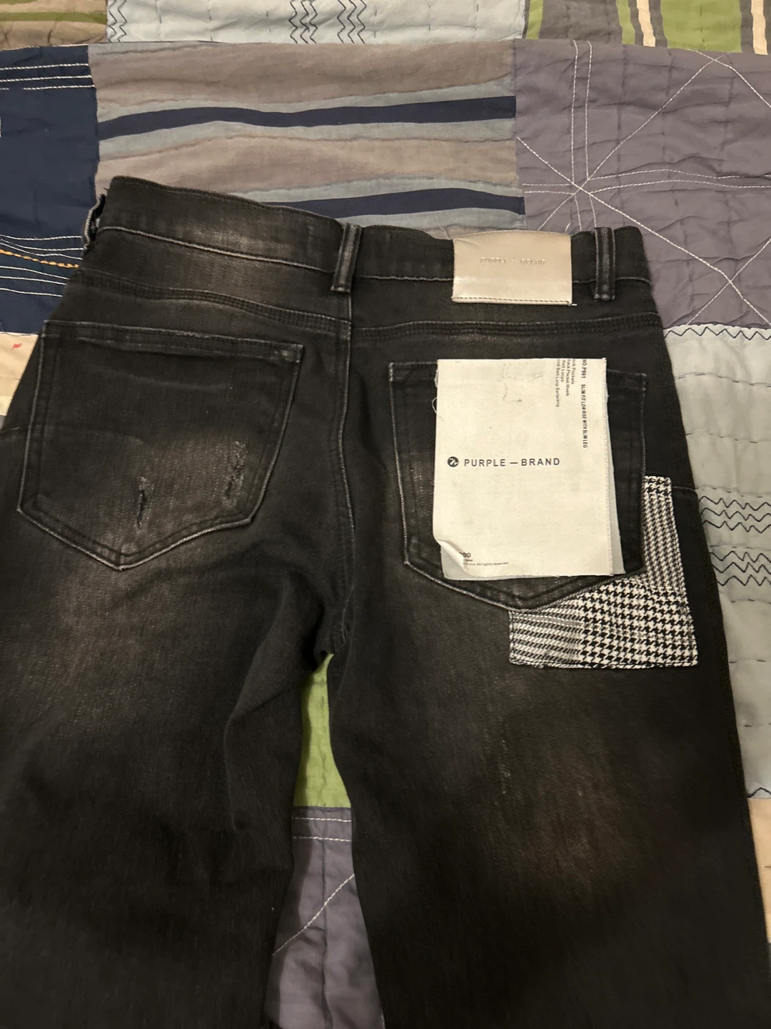 Purple Brand Black Distressed Jeans - photo 2