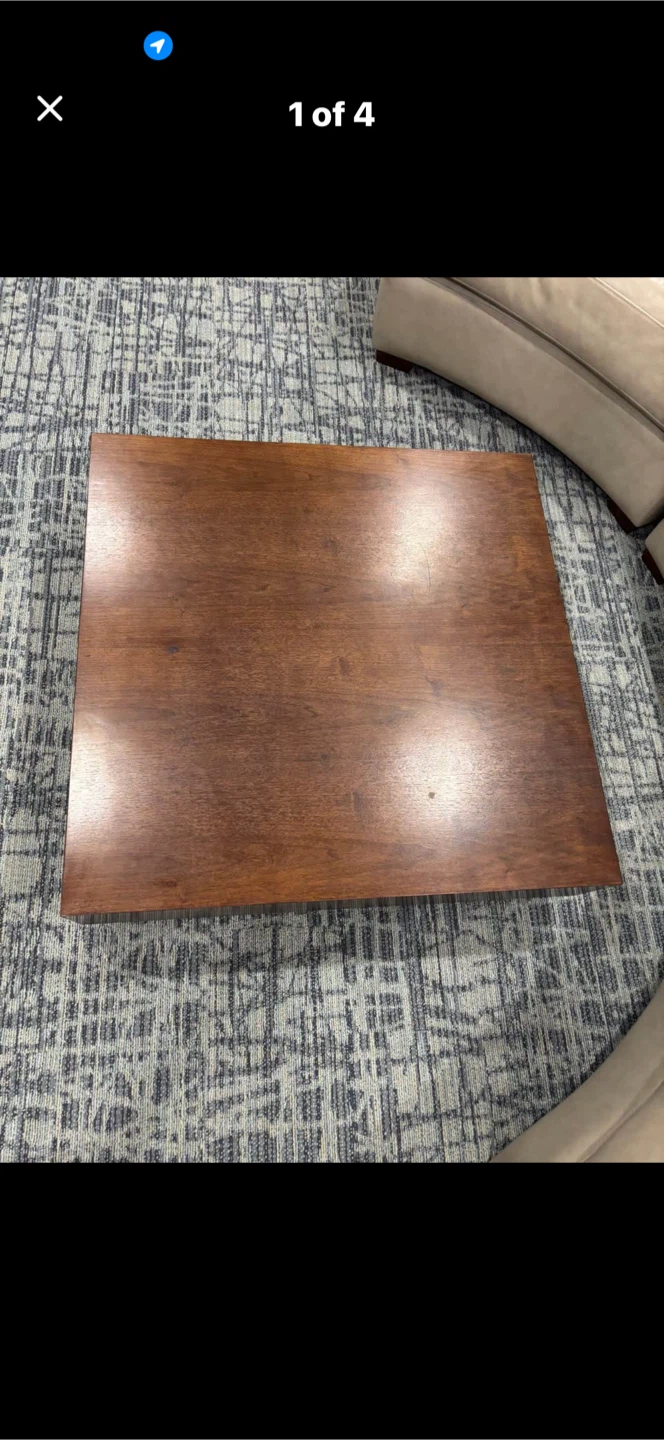 Square Coffee Table from art shop