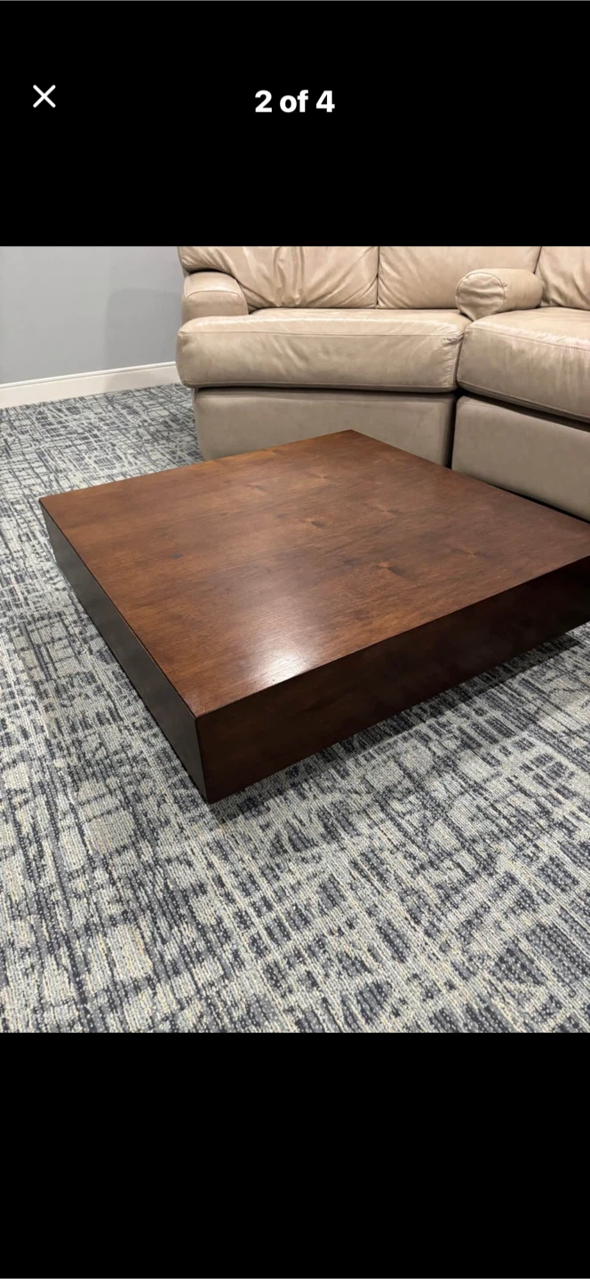 Square Coffee Table from art shop - photo 2